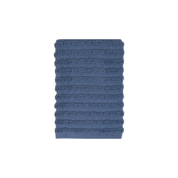 Ritz Royale Solid Dish Cloth 100% Cotton Terry Federal Blue, PK12 22924 - main